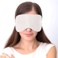 thumbnail image 4 of TopLLC Sleep Mask Silk Blackouted Soft Travel Mask with Strap Sleep Eye Mask Holiday decorations, 4 of 6