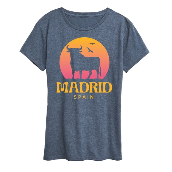 Instant Message - Madrid Spain - Women's Short Sleeve Graphic T-Shirt