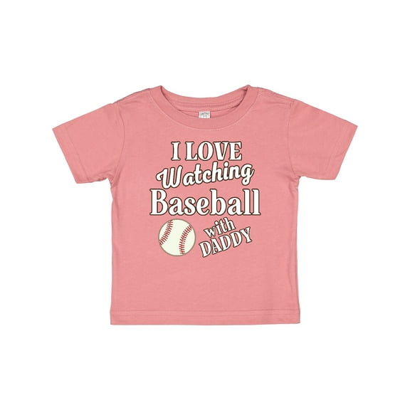 Inktastic Daddy Baseball Grandson Boys or Girls Baby T-Shirt