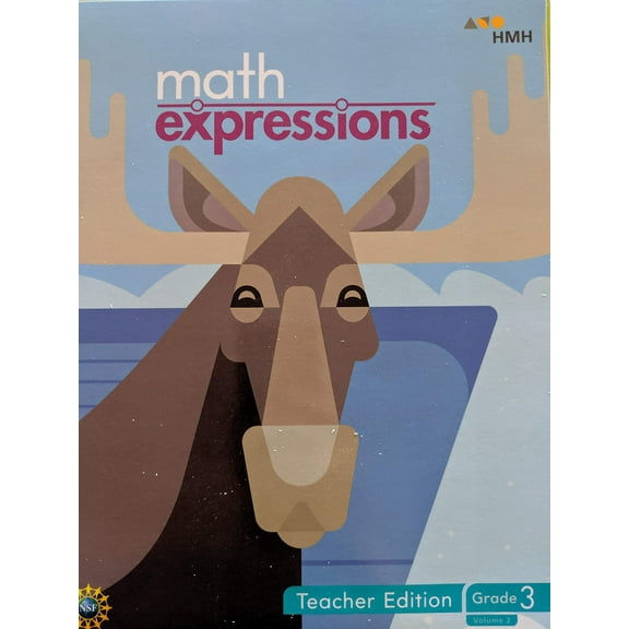 Math Expressions, Grade 3 Volume 2, Teacher Edition, 9781328742490, 1328742490