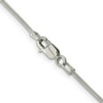 thumbnail image 2 of Diamond2Deal 925 Sterling Silver 1.2 mm Snake Chain Necklace for Women 26", 2 of 5