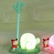 thumbnail image 5 of Green Portalápices con forma de seta y Cactus, adornos de escritorio de resina con luz Led, decoración, suministros escolares y de oficina, 5 of 5