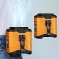 thumbnail image 4 of Portable Waist Fan,10000mAh Waist Fan Clip on Wearable Belt, 5 Speeds Adjustable Shirt Fans with up to 25H of Working Time, Hands-Free Hanging Neck Belt Fans for Camping, Outdoor, Jobsite-Green, 4 of 5