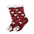 thumbnail image 3 of SwiftWear Fuzzy Slipper Socks with Grippers Non Slip Cozy Grips Socks Christmas Gifts Winter Thick Warm Sock Christmas Gift for Family, 3 of 4