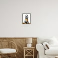 thumbnail image 3 of Stupell Industries Dog & Autumn Leaves Holiday Painting Black Framed Art Print Wall Art, 11 x 14, 3 of 9