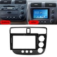 thumbnail image 4 of Stereo Installation 9in 2 Din Car Stereo Fascia Panel Frame Right Hand Drive With Power Cord Fit For   02-05, 4 of 8