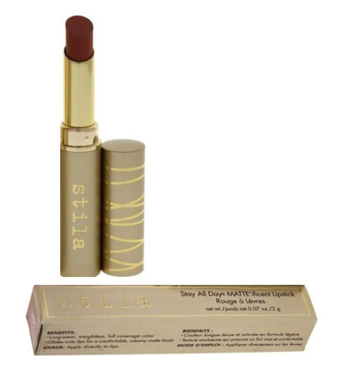 Stila Stay All Day MATTEificent Lipstick, Palais, 0.07 Oz