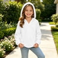 thumbnail image 4 of StSilkitty Kids Hooded Sweatshirts Long Sleeve Pullover Sweatshirt Tops Fall Winter Outdoor Warm Clothes Size 5-16, 4 of 8