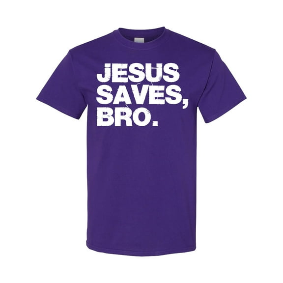 Inktastic Jesus Saves Bro Christian T-Shirt