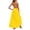 #122-Yellow, variant on Warop Women's Backless Halter Neck Maxi Dress Sleeveless Tie Flowy Beach Vacation Dress Summer Trendy Solid Color Clothes