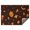 Glowing Halloween Icons, variant on Glowing Halloween Icons Pattern Rectangle Tablecloth 60"x84",Waterproof Polyester Rectangle Table Cloth, Wipeable Spillproof Polyester Tablecloth for Dining, Camping, Indoor and Outdoor