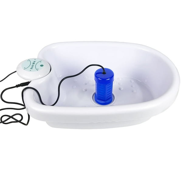 Ionic Detox Foot Bath Cleanse Spa With Basin 100 Liners And Two Blue Round Arrays