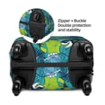 thumbnail image 4 of Haiem Shark And Leaves Luggage Cover Printed Suitcase Covers for Luggage Elastic Washable Suitcase Protector Fits 18-32 Inch Luggage-X-Large, 4 of 9