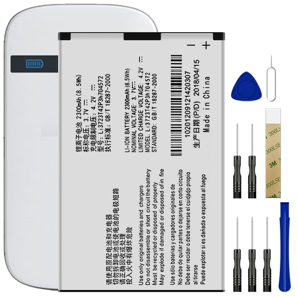 Replacement Battery Li3723T42P3h704572 Li3720T42P3h704572 For ZTE MF90 4G LTE Mobile Wi-Fi Hotspot Tool