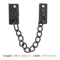 thumbnail image 3 of MasteelfCA Serrure de Chaîne de Porte Intérieure, Garde-Chaîne de Porte en Acier Inoxydable, Serrure de Sécurité de Porte, 3 of 7