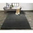 thumbnail image 2 of Celano Hand Woven Marled Wool Rug, Charcoal Gray, 9ft-6in x 13ft-6in Area Rug, 2 of 6