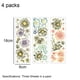thumbnail image 2 of Paquete de 4 pegatinas estéticas transparentes de PET, pegatinas Vintage para álbum de recortes, para tarjetas, sobres para regalo, 2 of 6
