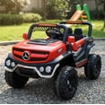 thumbnail image 2 of Carro Electrico Montable Recargable con Control Remoto, Reproductor de musica y luces led, 2 of 10