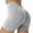 White, variant on Uaswgudfs Breathable High-Waisted Yoga Shorts - Ruching & Seamless Design for Gym, Yoga & Workouts White S