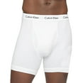 thumbnail image 3 of Calvin Klein Men's Boxers 3 Pack Cotton Tagless Stretch Boxer Brief NB2616, White, S, 3 of 5