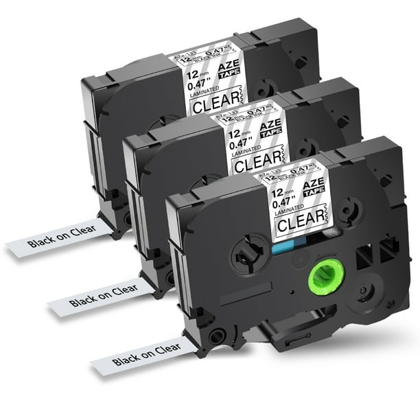 GREENCYCLE 3 Pack Compatible for Brother TZ TZe 131 TZ-131 TZe-131 ...