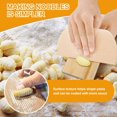 thumbnail image 2 of Lindbes 3Pcs Wooden Gnocchi Boards With Ridged Texture Reusable Cavatelli Pasta Boards Multipurpose Gnocchi Rolling Boards With Comfortable Handle for Gnocchi Pasta Dumplings Macaroni, 2 of 10
