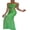 Green, variant on Michellecmm Women's Cutout See Through Sleeveless Flower Long Knitted Halter Dress