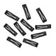 thumbnail image 1 of Clips de Broche de Metal Negro Piezas Pasadores para El Cabello de Bricolaje Diapositivas Arcos Blancos Rectángulo 3.1 " Hugo Clip de pelo Snap Negro, 1 of 4