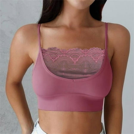 

Gyouwnll Sleepwear For Womens Pajamas For Women Bras For Women Strapless Adjustment Rimless Invisible Bralette Push Up Sticky Bras Vest