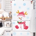thumbnail image 2 of Merry Christmas Refrigerator Stickers Window Children Cartoon Stickers Self-adhesive, 2 of 7