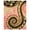 Black/Wool, variant on EORC Black Contemporary Paisley Rug