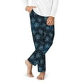 thumbnail image 2 of Yiaed Dandelions Print Teenagers' Lounge Pants, Loose PJ Bottoms, Long Pajama Pants for Men-Large, 2 of 6