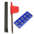 thumbnail image 4 of Support d'Insertion Acier au Carbone Externe Sclcr0808H06 10 Pcs Ccmt060204-Hm Cnc, 4 of 9