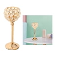 thumbnail image 4 of Candelabro de cristal moderno, candelabro de té, centro de mesa, decoración para banquetes Dorado 215cm, 4 of 9