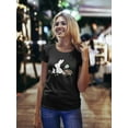 thumbnail image 2 of Cute Forest Rabbit Hedgehog Bird T-Shirt Women -Image by Shutterstock, Female Large, 2 of 4