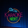 thumbnail image 2 of Glowneon Karaoke Night Neon Sign, Karaoke Signboard Decor, 2 of 4