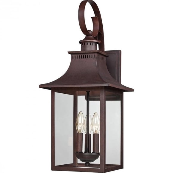 Quoizel Chancellor Large Wall Lantern in Copper Bronze