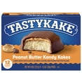 Tastykake Peanut Butter Kandy Kakes, Chocolate Coating, Peanut Butter