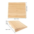 thumbnail image 2 of SKISUNO Threshold Ramp Ramp Wooden Step Assistance For Gate Steps 1Set, 2 of 7