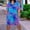 Blue, variant on Aloohaidyvio formal dresses for women,Plus Size Dress For Women Summer Casual Sundresses Pocket Knee Short Sleeve With Pockets
