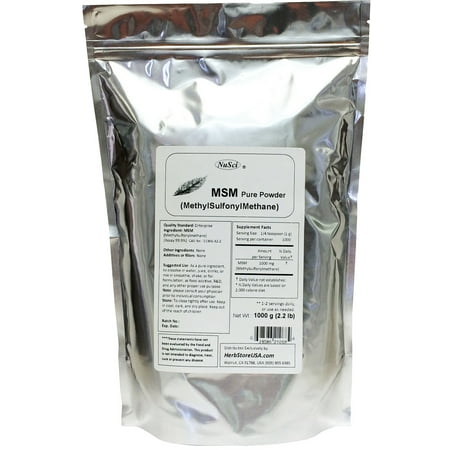 MSM (Methylsulfonylmethane) Pure Powder 1000 grams (2.2 (Whats The Best Kratom)