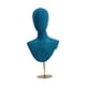thumbnail image 2 of Cabeza de maniquí práctica y moderna con altura ajustable para exhibición de sombreros de mesa. Verde, 2 of 9
