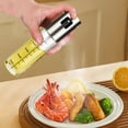 thumbnail image 4 of RKZDSR Stainless Steel Glass Oil Bottle - 100ml Capacity - Oil and Vinegar Dispenser with Scale - Multi-Purpose Seasoning and Wine Bottle, 4 of 8