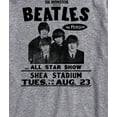 thumbnail image 3 of The Beatles - Shea Stadium Handbill - Men's Short Sleeve Graphic T-Shirt, 3 of 6
