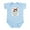 Sky Blue, variant on CafePress - Infant Bodysuit - Baby Light Bodysuit, Size Newborn - 24 Months