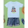 thumbnail image 3 of Pirate Monster T-Shirt Juniors -Image by Shutterstock,  x-Small, 3 of 4