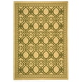 thumbnail image 3 of SAFAVIEH Courtyard Colton Geometric Indoor/Outdoor Area Rug, Natural/Olive, 5'3" x 7'7", 3 of 9