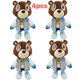 thumbnail image 3 of 26CM Kanye Teddy Bear Plush Toys Cartoon Stuffed Soft Bear Dolls Life-like Cute Suit Vest Blue Camouflage Kanye Toys Pillow Gift, 3 of 5