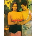 thumbnail image 1 of Tahitian Women With Mango - CANVAS OR FINE PRINT WALL ART, 1 of 1