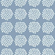 Marimekko Blue Puketti Peel & Stick Wallpaper